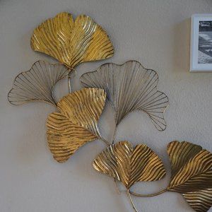 Metal flower wall decorations